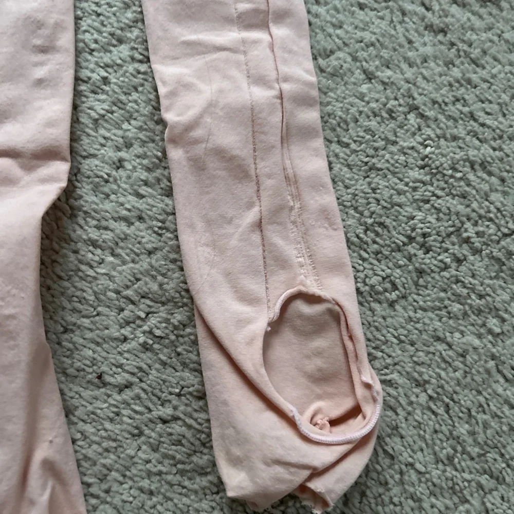 Pink Ballerina Tights Nikolay Grishko Ballet Dance Convertible Adult Med 1 Pair